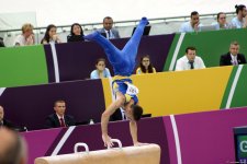 Fourth day of artistic gymnastics competitions kick off as part of EYOF Baku 2019 (PHOTO)