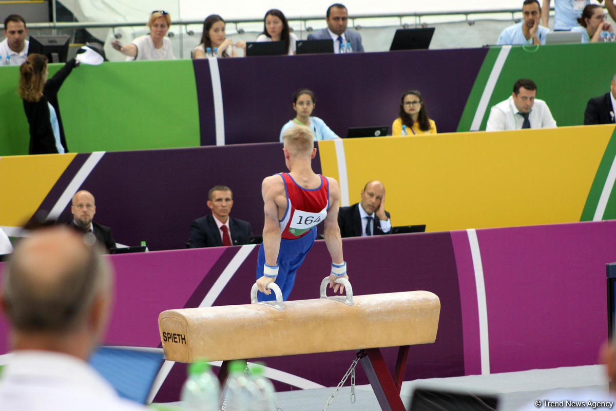 Best moments of 4th day of artistic gymnastics competitions at EYOF Baku 2019 (PHOTO)