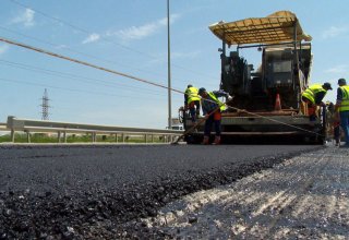 На дороге Баку-Губа-госграница с Россией начаты ремонтные работы
