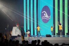 XV Avropa Gənclər Yay Olimpiya Festivalının möhtəşəm bağlanış mərasimindən FOTOREPORTAJ