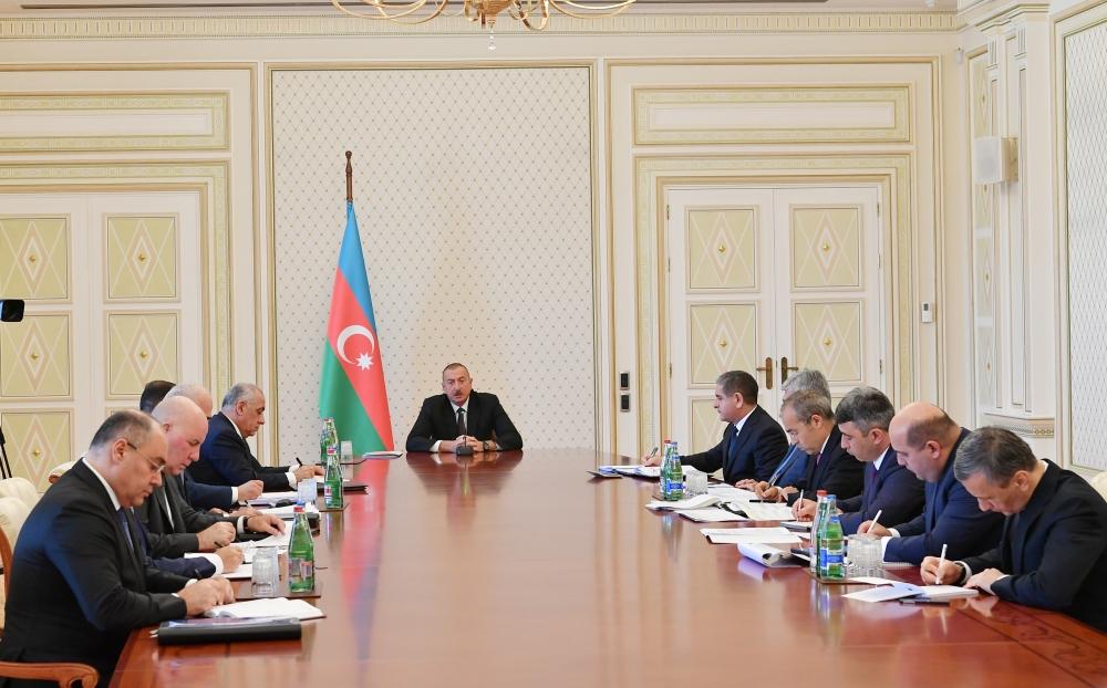 Президент Азербайджана: Борьба с теневой экономикой является для нас сейчас одним из основных вопросов
