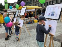Трогательная акция солидарности швейцарских детей с азербайджанскими беженцами (ФОТО)
