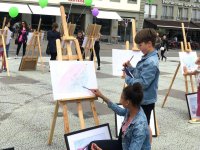 Трогательная акция солидарности швейцарских детей с азербайджанскими беженцами (ФОТО)