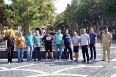 “Dəniz kuboku - 2019” müsabiqəsinin iştirakçıları paytaxtımızın görməli yerlərində olublar (FOTO)