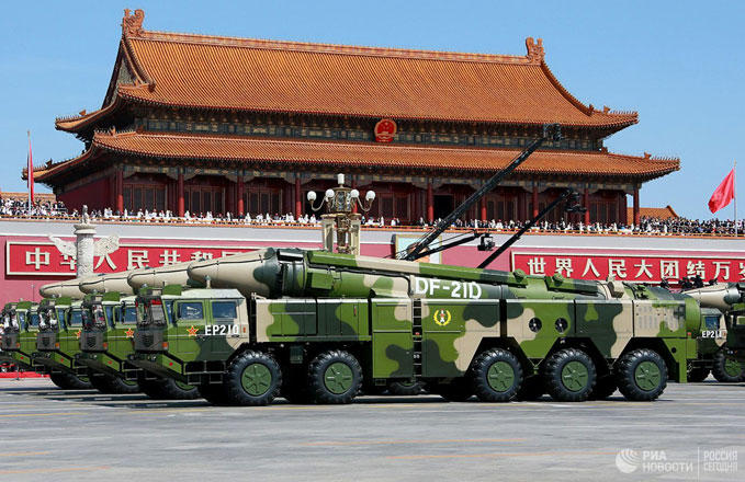 Китай примет ответные меры в случае размещения американских ракет в АТР