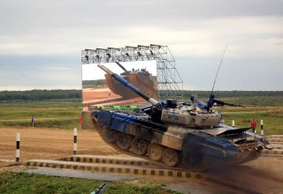 Azərbaycan tankçıları “Tank biatlonu” müsabiqəsinin yarımfinalına yüksəlib (FOTO)
