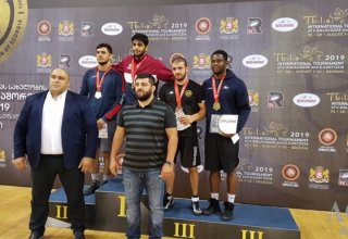 Азербайджанские борцы завоевали пять медалей в последний день Гран-при (ФОТО)