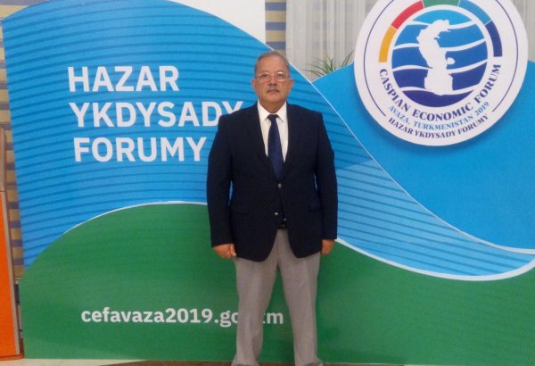 Head of Baku Network taking part in 1st Caspian Economic Forum in Turkmenistan (PHOTO)