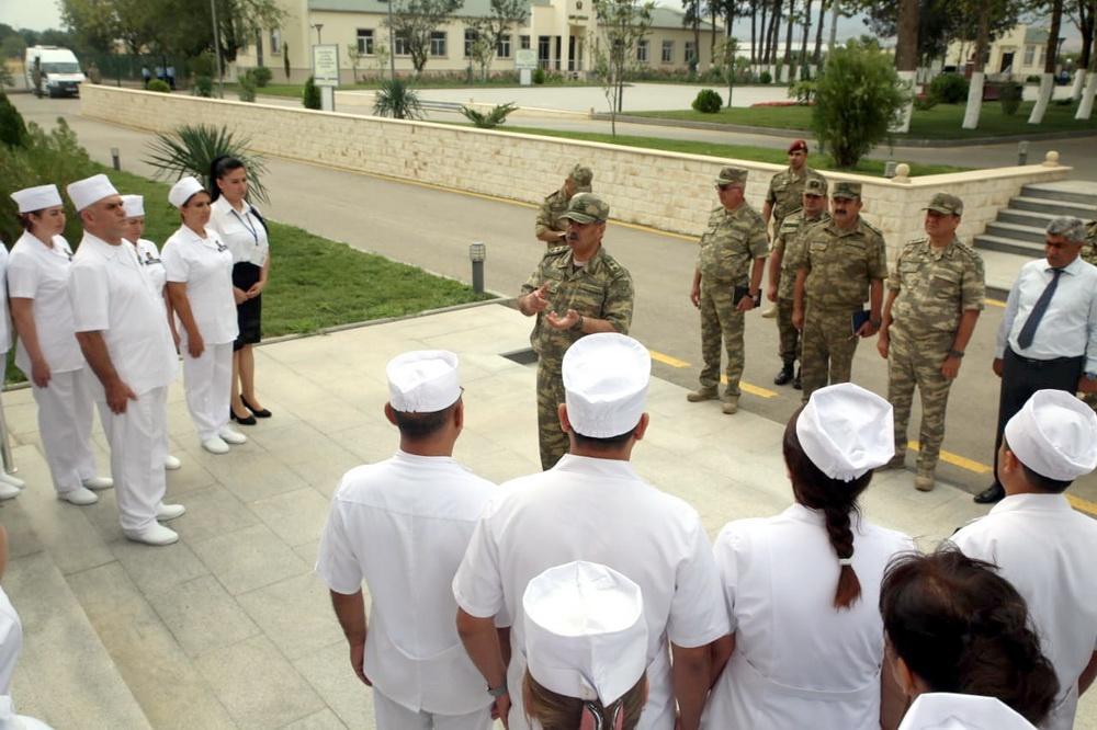 В Азербайджане открылся новый военный госпиталь в прифронтовой зоне (ФОТО)
