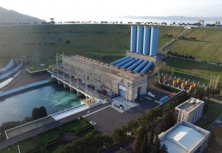 Реконструируется одна из ГЭС Азербайджана (ВИДЕО)