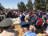 Farewell ceremony for pilot of Azerbaijani crashed MiG-29 aircraft underway (PHOTO)