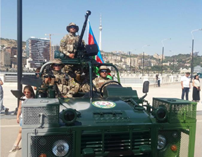 Azərbaycan Ordusunun tam modernləşdirilmiş döyüş maşını