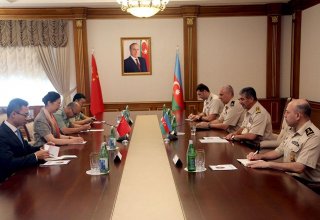 Обсуждены вопросы военно-технического сотрудничества между Азербайджаном и Китаем (ФОТО)