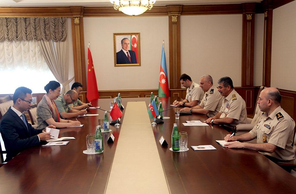 Обсуждены вопросы военно-технического сотрудничества между Азербайджаном и Китаем (ФОТО)