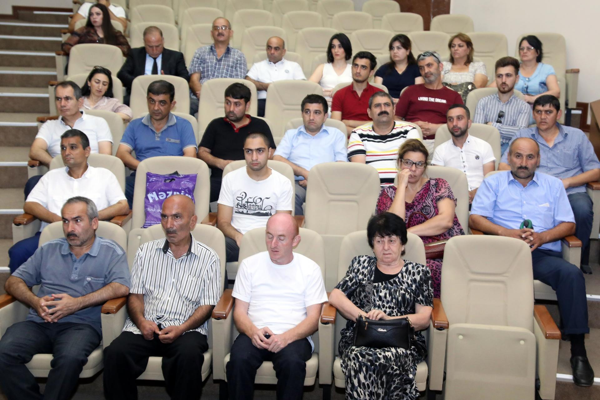 Work on support for self-employment of disabled people presented in Azerbaijan (PHOTO)