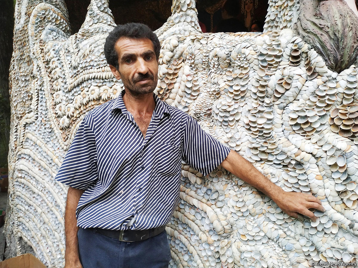 Первый в мире дом из ракушек создан в Талышских горах Азербайджана (ВИДЕО,ФОТО)