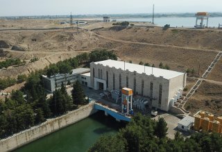 В Азербайджане осуществляются ремонтно-восстановительные работы на Шамкирской ГЭС