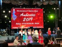 Азербайджанский театр завоевал гран-при AMBERSTAR на круизном лайнере Рига - Стокгольм (ФОТО)