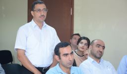Aİİ-də dr. İhsan Sadiq Məhəmməd Əlləvatinin təqdimatında seminar təşkil olunub (FOTO)
