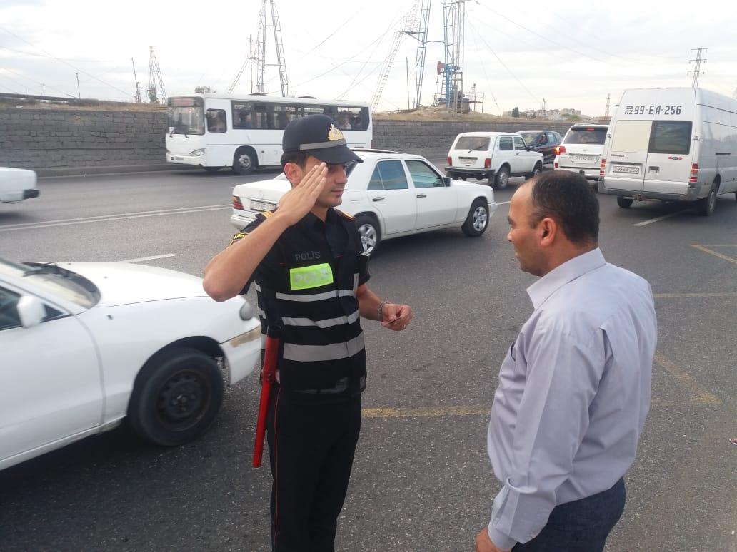 В Азербайджане столичная полиция продолжает разъяснительные мероприятия среди населения (ФОТО)
