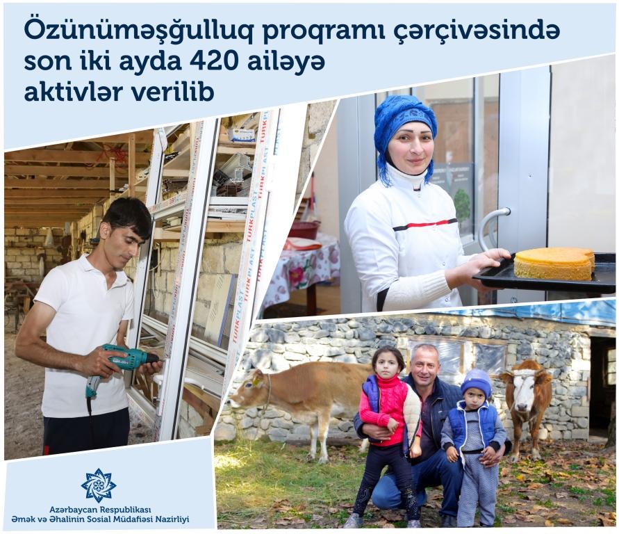 В Азербайджане в этом году к программе самозанятости привлечено до 4500 человек