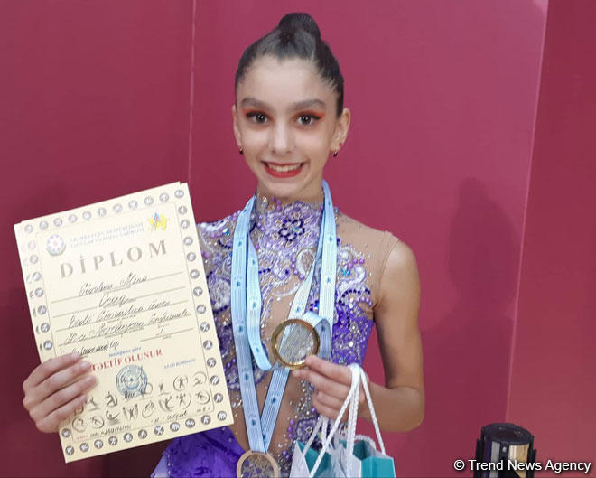 Azerbaijani athlete proud to perform in finals of Azerbaijan and Baku Championships in Rhythmic Gymnastics