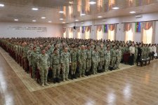 Для военнослужащих Азербайджана, Турции и Грузии проведен праздничный концерт (ФОТО)
