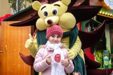 Азербайджанский Ёжик отмечает свой первый год (ВИДЕО, ФОТО)