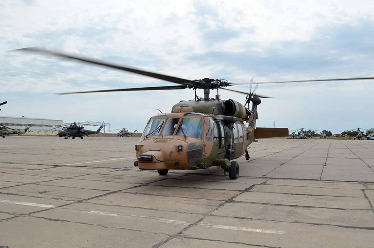 Combat helicopters used in "TurAz Qartali - 2019" exercises (PHOTO/VIDEO)