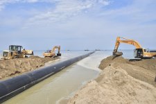 Construction of modern wastewater treatment plant nearing completion in Azerbaijan (PHOTO)
