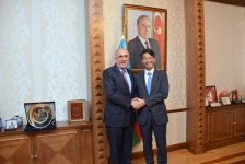 Elmar Mammadyarov receives the Parliamentary Vice-Minister for Foreign Affairs of Japan (PHOTO)