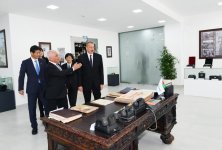 President Ilham Aliyev attends ceremony to launch “Shimal-2” power station (PHOTO)