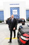Президент Ильхам Алиев принял участие в церемонии запуска электростанции «Шимал-2» в Баку (ФОТО) (версия 2)