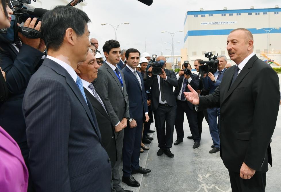 Prezident İlham Əliyev Bakıda “Şimal-2” elektrik stansiyasının istismara verilməsi mərasimində iştirak edib (FOTO)(YENİLƏNİB)