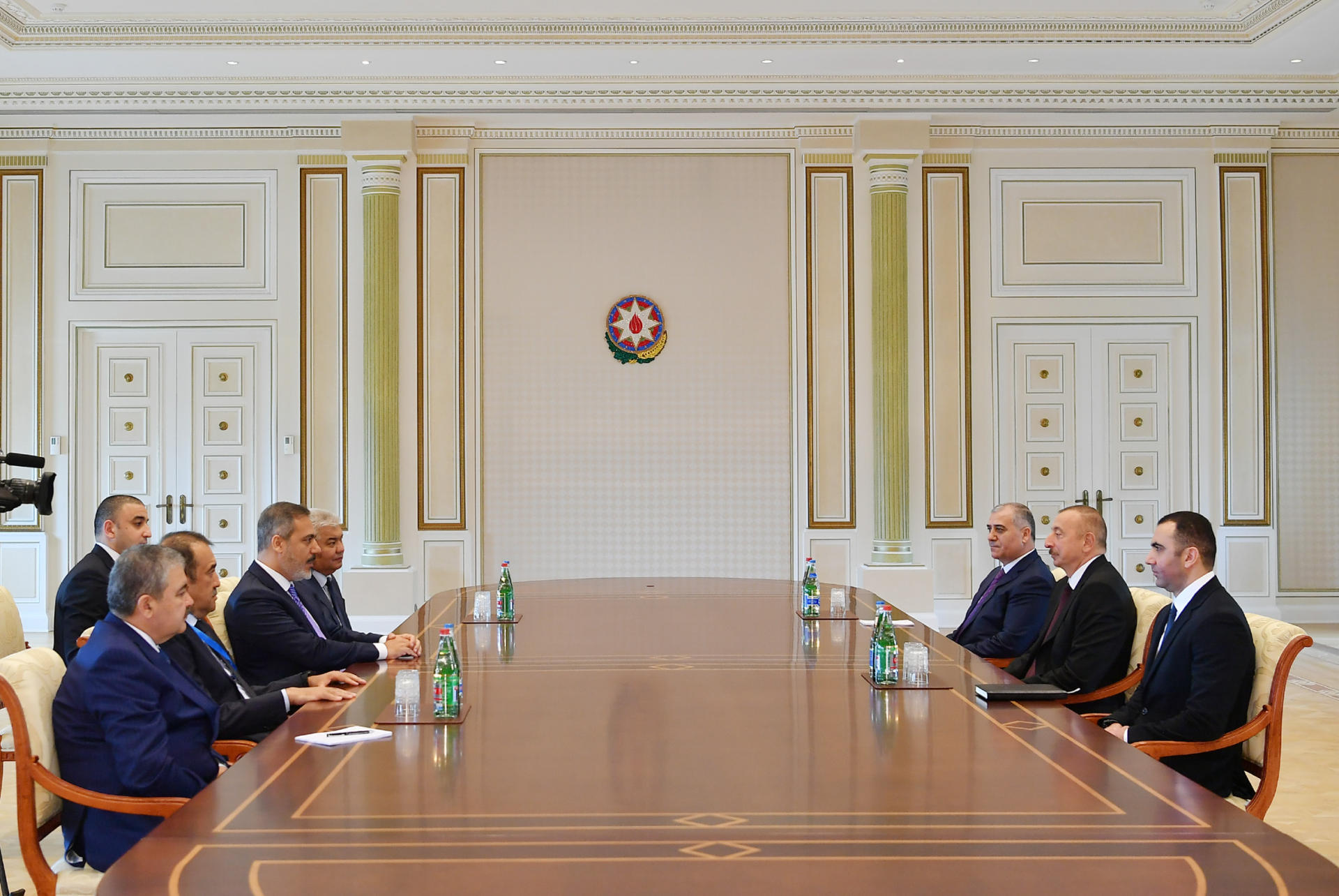 Президент Ильхам Алиев принял глав органов спецслужб тюркоязычных государств