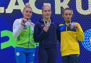 Gimnastımız Dünya Kubokunda qızıl medal qazanıb