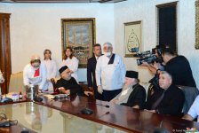Руководство УМК и представители других структур Азербайджана сдали кровь в день Ашура (ФОТО)