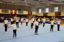 Bədii gimnastika üzrə dünya çempionatının səfiri “Ocaq Sport” klubuna baş çəkib (FOTO)