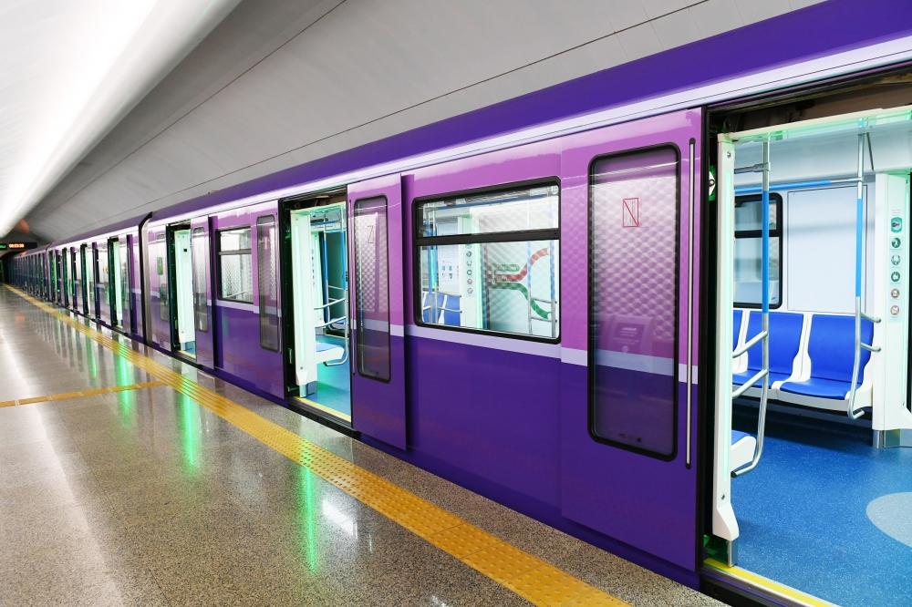 Новый поезд для Бакинского метрополитена будет доставлен в феврале будущего года