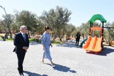 Первый вице-президент Мехрибан Алиева ознакомилась с новым парком отдыха в бакинском поселке Кюрдаханы (ФОТО) (версия 2)