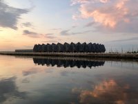 Осенний восход над Бакинской бухтой – красота неимоверная (ВИДЕО, ФОТО)
