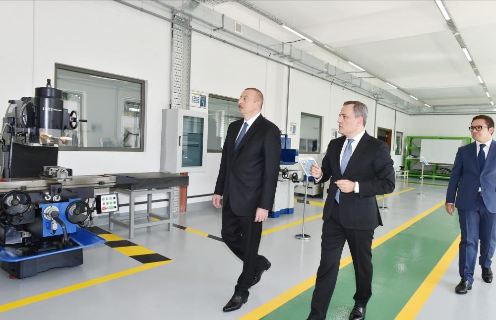 President Ilham Aliyev inaugurates Baku State Vocational Education Centre on Industry and Innovation (PHOTO)