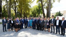 Первый вице-президент Мехрибан Алиева посетила памятник великому лидеру Гейдару Алиеву в Исмаиллы (ФОТО) (версия 2)