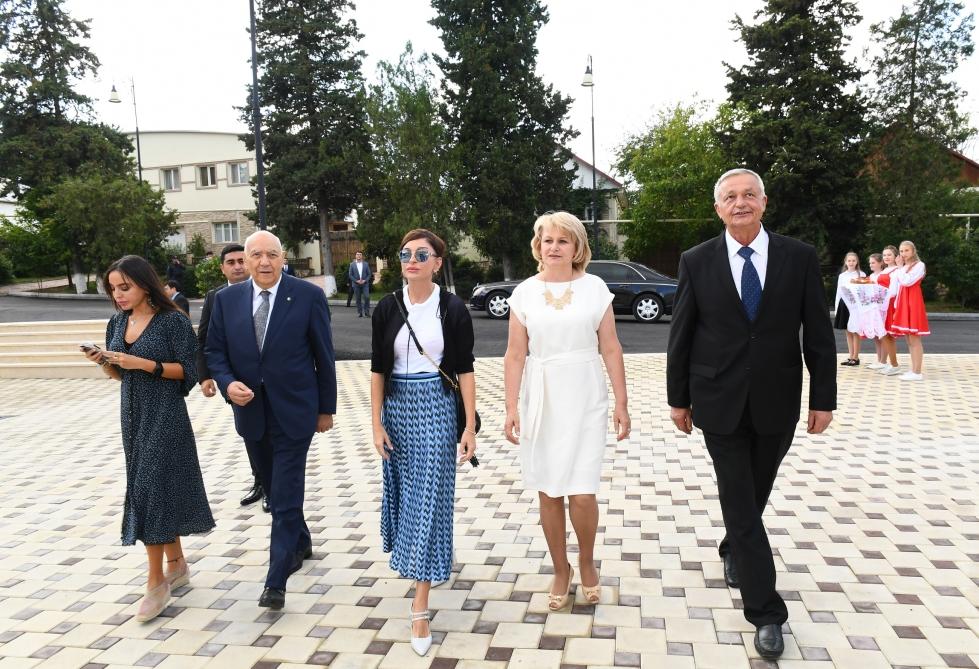 First Vice-President Mehriban Aliyeva attended inauguration of reconstructed Palace of Culture in Ivanovka village (PHOTO)