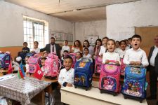 Nar makes surprise for schoolchildren on Knowledge Day (PHOTO)