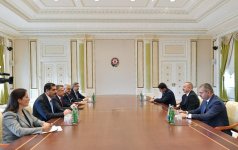 Президент Ильхам Алиев принял вице-президента Турции (ФОТО)