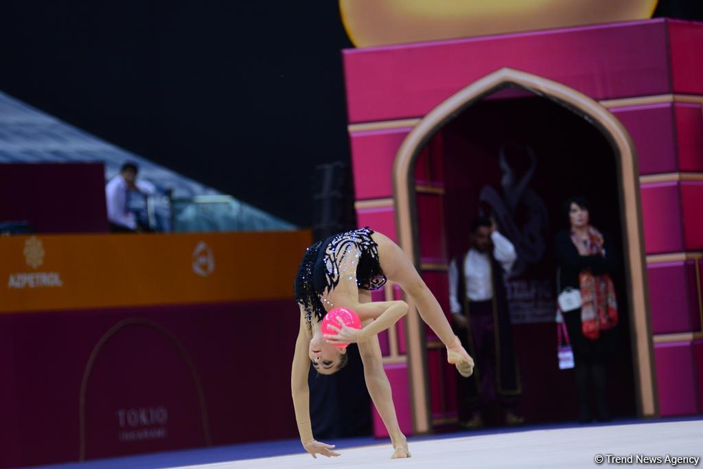 Bakıda bədii gimnastika üzrə 37-ci dünya çempionatına start verilib (FOTO)