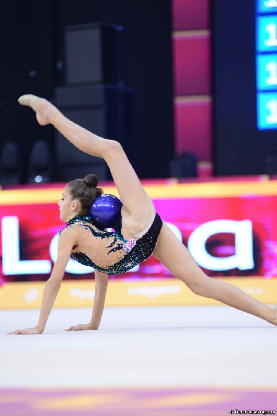 В Баку стартовал 37-й Чемпионат мира по художественной гимнастике (ФОТО)
