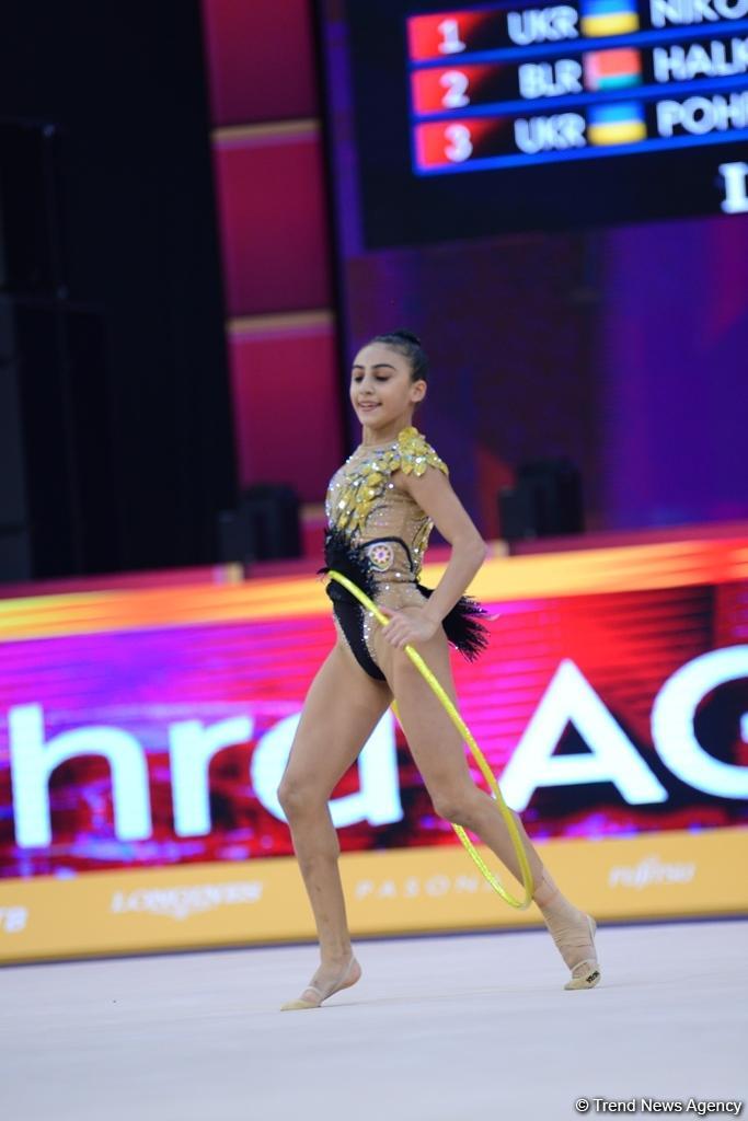 Результаты выступлений азербайджанских гимнасток на Чемпионате мира в Баку(ФОТО)
