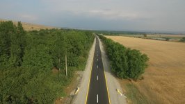 Завершилась реконструкция двух автодорог в Габалинском районе Азербайджана (ФОТО)